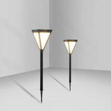 Orr Modern Design LED udendørslampe Metal Akryl Sort Udendørs