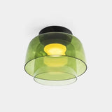 Nordisk Designer Kreativ Personlighed Middelalderlig Glas Loftlampe