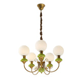 Moderne kreativ kunst onyx lysekrone