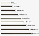 Stribet foret væglampe