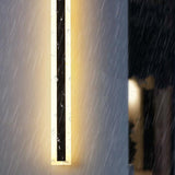 Udendørs væglampe i akryl