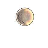 Elif Moderne måneformet LED IP65 vandtæt udendørslampe