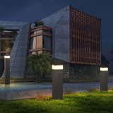 Orr Industrie Design LED udendørslampe Rektangulær metal udendørslampe