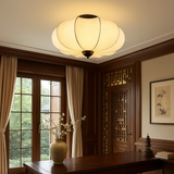 Middelalderlig silke-loftslampe