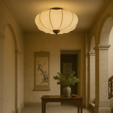 Middelalderlig silke-loftslampe