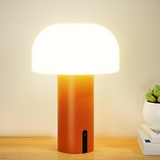 Champignon-bordlampe i europæisk design