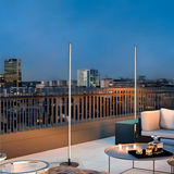 Moderne udendørs solcelle-gulvlampe