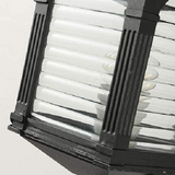 Udendørs væglampe i antikt glas