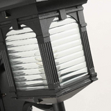 Udendørs væglampe i antikt glas