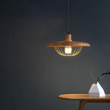 Pendellamper med imiteret trækorn