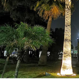 Udendørs spotlight til træ