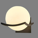 Moderne LED-væglampe i glas