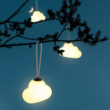 Minori Design LED-hængelampe Cloud Milk White Have i metal/akryl