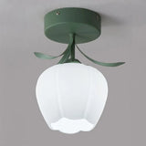 Fransk Tiffany Simple Mini Flower loftslampe