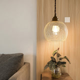 Pendellampe i krystalglas