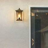 Farmhouse Vandtæt glasskærm Udendørs væglampe