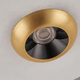 Flyvende tallerken marmor pendel lampe