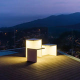 Block Lane udendørs solcellelampe