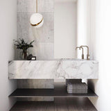 Halvmåne-pendellampe