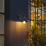 Alessio Rustik skålformet antik messing IP65 vandtæt udendørs væglampe