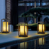 Cage Post Light Udendørs solcellelys