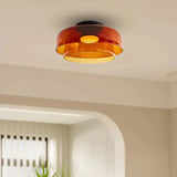 Nordisk Designer Kreativ Personlighed Middelalderlig Glas Loftlampe