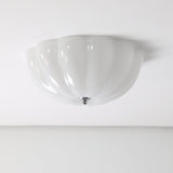 Loftslampe med opal skal
