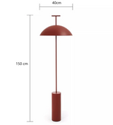 Minimalistisk nordisk gulvlampe