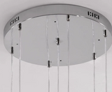 Moderne lysekrone til trapper