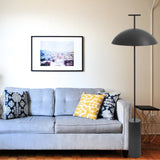 Minimalistisk nordisk gulvlampe