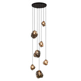 Moderne lysekrone til trapper