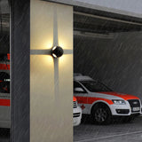 Sfærisk væglampe i aluminium