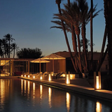 Solar terrasse lampe