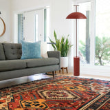 Minimalistisk nordisk gulvlampe