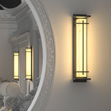 Firkantet udendørs væglampe Væglampe