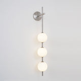 Lodret Globe-væglampe