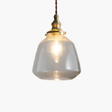 Pendellampe i krystalglas