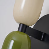 Vintage dobbelt hoved kreativ home deco væglampe