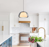 Moderne Jelly-pendel i mælkeglas