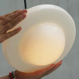 Vintage hvid mælkeglas geometrisk krukke pendel