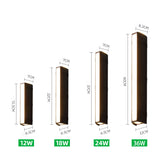 Vandtæt udendørs væglampe