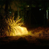 Udendørs lys i levende sten