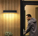 Lysende udendørs bar-væglampe