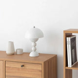 Nordiske blomsterknopper Farverig bærbar bordlampe