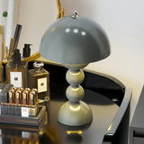 Nordiske blomsterknopper Farverig bærbar bordlampe