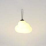 Minori Design LED-hængelampe Cloud Milk White Have i metal/akryl