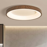 Loftslampe i naturligt træ