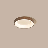 Loftslampe i naturligt træ