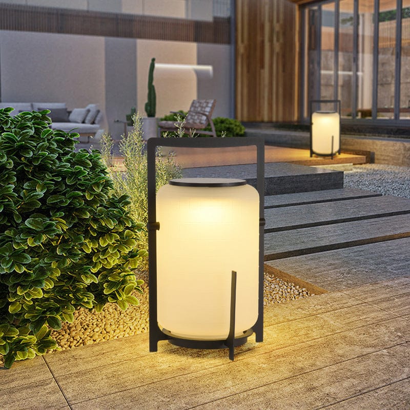 Terrasse solcellelampe