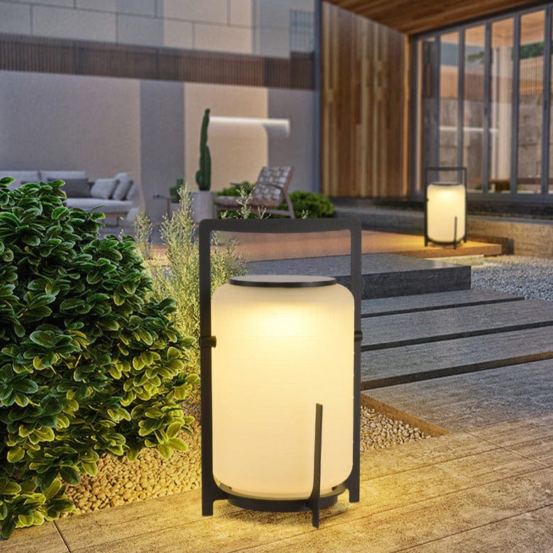 Terrasse solcellelampe